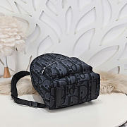 Okify Dior Rider Black Backpack 30x42x15cm - 3