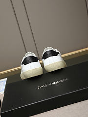 Okify YSL White And Black Men Sneakers  - 6
