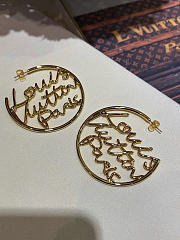 Okify Louis Vuitton Gold Earrings 30238 - 5