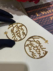Okify Louis Vuitton Gold Earrings 30238 - 4