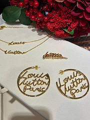 Okify Louis Vuitton Gold Earrings 30238 - 2