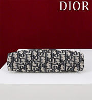 Okify Dior Mini Cigale 30 Montaigne Bag Blue 24x6.5x14cm - 4