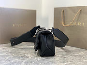 Okify Bvlgari Serpenti Cabochon Crossbody Mini Bag Black 18x12x8cm - 5
