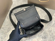 Okify Bvlgari Serpenti Cabochon Crossbody Mini Bag Black 18x12x8cm - 6