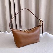 Okify MiuMiu Spirit Nappa Leather Bag Small Brown 5BC216 22x16x11.5cm - 5