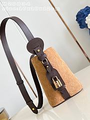 Okify Louis Vuitton All In BB 2026 Back To School Bag Beige Suede M29834 16x18x12cm  - 6