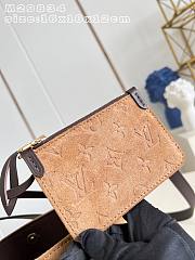 Okify Louis Vuitton All In BB 2026 Back To School Bag Beige Suede M29834 16x18x12cm  - 2