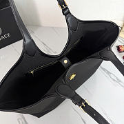 Okify Versace La Medusa Canvas Tote Bag Black 50x45x14cm - 4