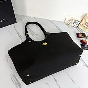 Okify Versace La Medusa Canvas Tote Bag Black 50x45x14cm - 6