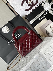 Okify CC Nano Kelly Bag Red Burgundy AS4416 19x13x7cm - 4