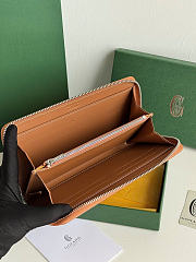 Okify Goyard Black And Brown Long Wallet 20x11x2.3cm - 3