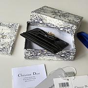 Okify Dior Black Bow Card Holder 11.5x9x2cm - 4