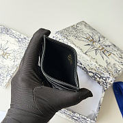 Okify Dior Black Bow Card Holder 11.5x9x2cm - 3