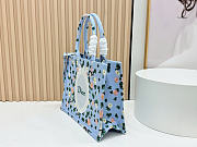 Okify Dior Medium Dior Book Tote With Strap Bag Water Lily 36x27x16cm - 5