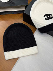 Okify CC Black And White Beanie - 6