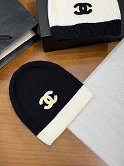 Okify CC Black And White Beanie - 5
