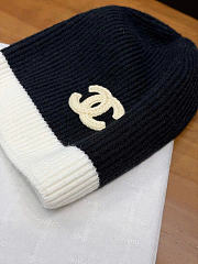 Okify CC Black And White Beanie - 2