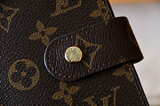Okify Louis Vuitton Medium Ring Agenda Cover R20105 9.9x14cm  - 6