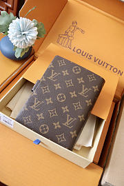 Okify Louis Vuitton Medium Ring Agenda Cover R20105 9.9x14cm  - 4