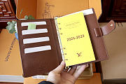 Okify Louis Vuitton Medium Ring Agenda Cover R20105 9.9x14cm  - 3
