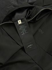 Okify YSL Black Stand Collar Zipper Jacket - 4