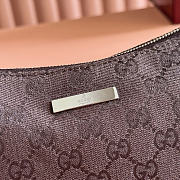 Okify Gucci Lady Lunetta Small Shoulder Bag Dark Brown 874743 22x14x5.5cm - 2