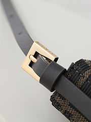 Okify Fendi Croissant Bag Brown FF 22x14x3cm - 6