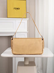 Okify Fendi Baguette 26424 Bag Beige 26x14x4cm - 5