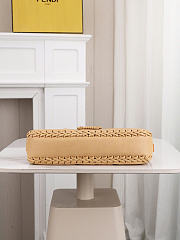 Okify Fendi Baguette 26424 Bag Beige 26x14x4cm - 6