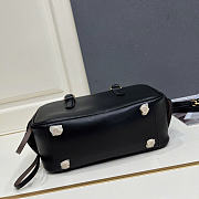 Okify Balenciaga Le 7 Bowling Bag Small Black 23x14x11cm - 2