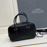 Okify Balenciaga Le 7 Bowling Bag Small Black 23x14x11cm - 5