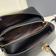 Okify Balenciaga Le 7 Bowling Bag Small Black 23x14x11cm - 3