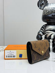 Okify Louis Vuitton Brown Small Wallet 11x8cm - 6