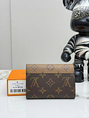 Okify Louis Vuitton Brown Small Wallet 11x8cm - 5