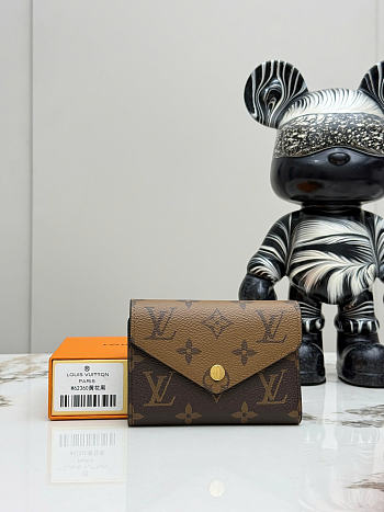 Okify Louis Vuitton Brown Small Wallet 11x8cm