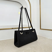 Okify Dior Promenade East West Shopping Bag Black 31x16x10cm - 4