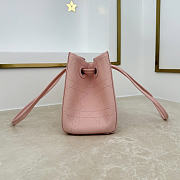 Okify Dior Small Dior Promenade Shopping Bag Pink 27x19x13.5cm - 2