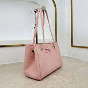 Okify Dior Small Dior Promenade Shopping Bag Pink 27x19x13.5cm - 5