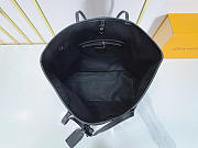Okify Louis Vuitton x TM Neverfull MM Bag Black 32x29x17cm - 6