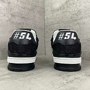 Okify Louis Vuitton Black Sneakers Unisex 30417 - 5