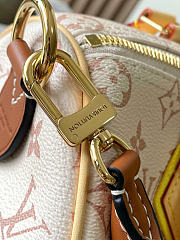 Okify Louis Vuitton Speedy 25 Bag White Monogram Dune M2A038 26x19x15cm - 2